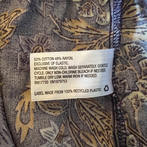 EUC. Purple Flowery Dress - Picture 3 of 4